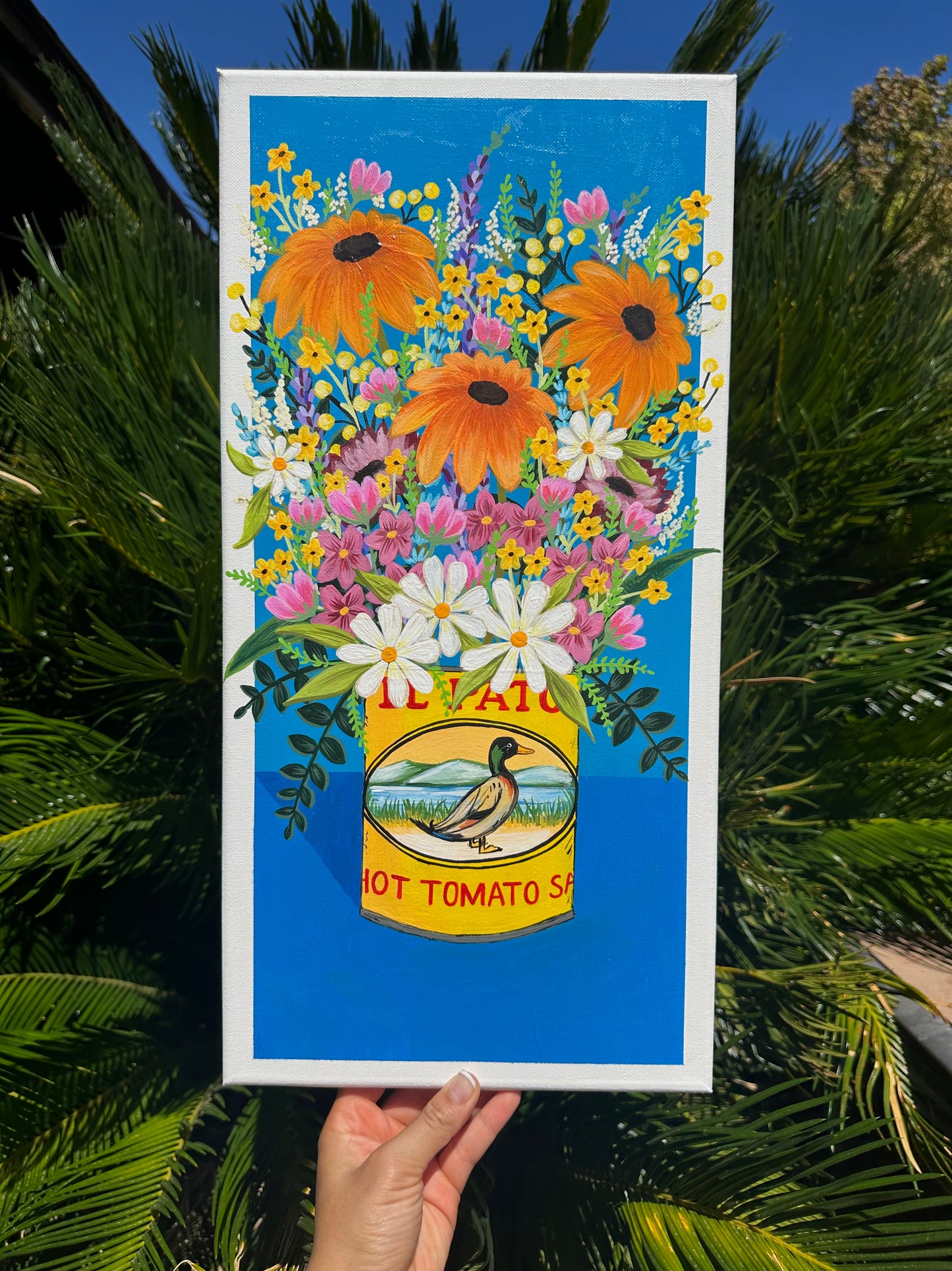 El pato floral bouquet