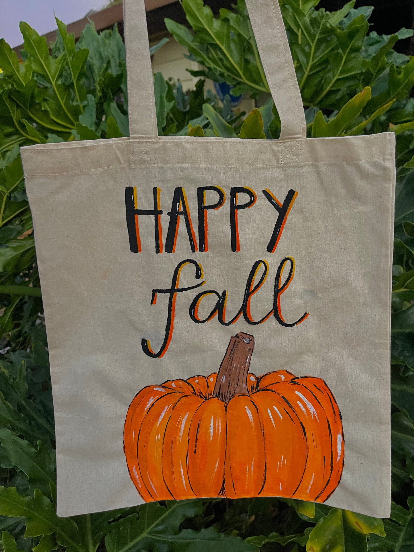 Happy Fall tote bag