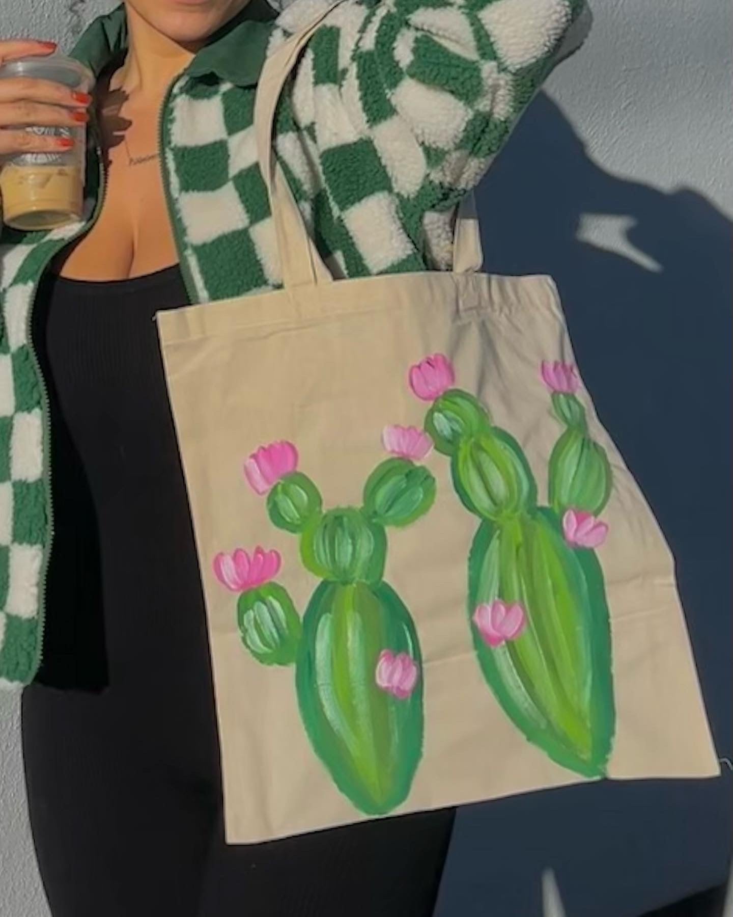 Cactus tote bag!