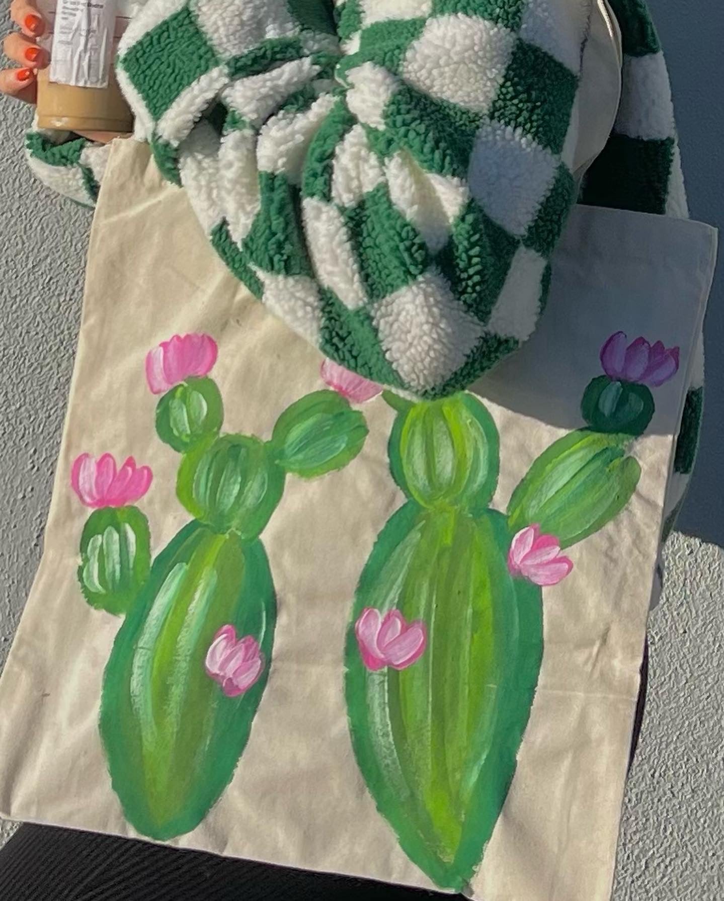 Cactus tote bag!