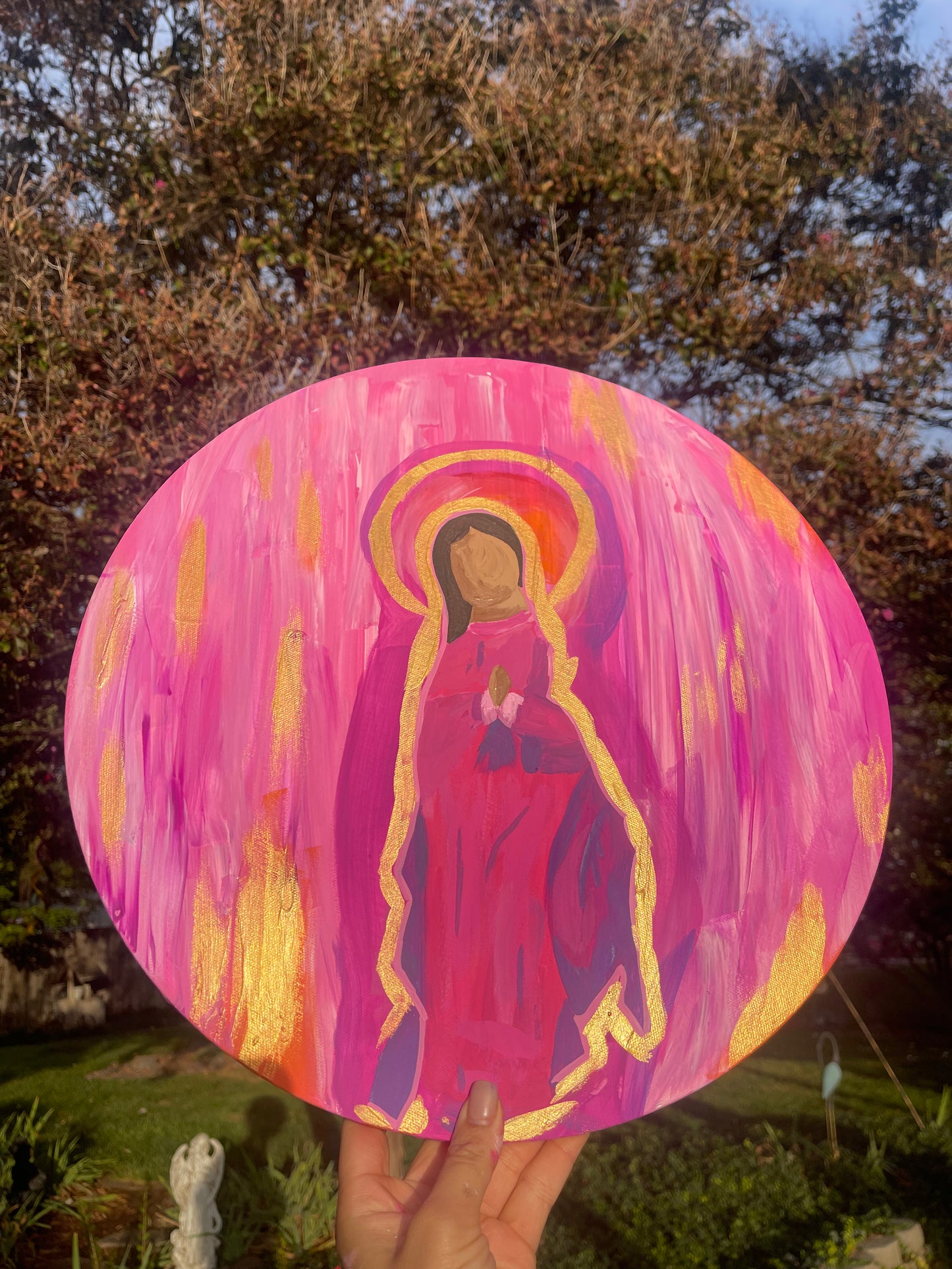 Our lady of Guadalupe canvas painting