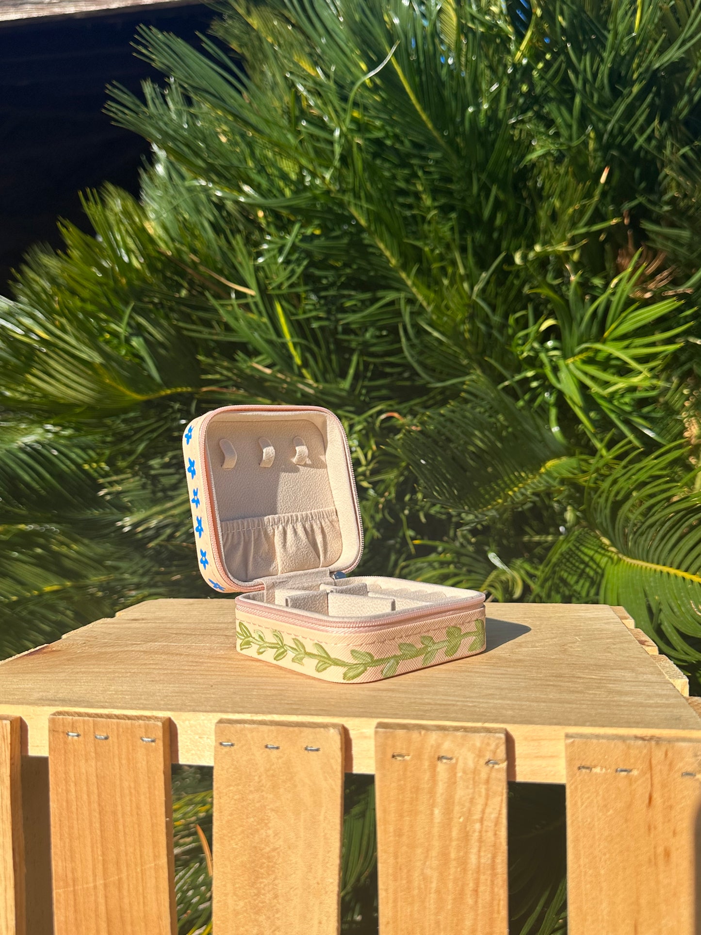 Our lady of Guadalupe jewelry box (Blue)