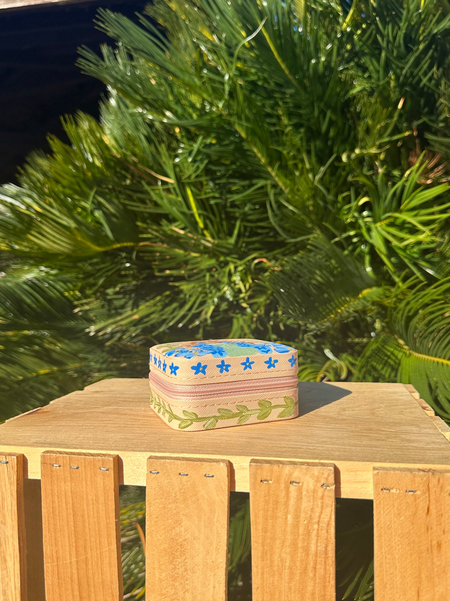 Our lady of Guadalupe jewelry box (Blue)
