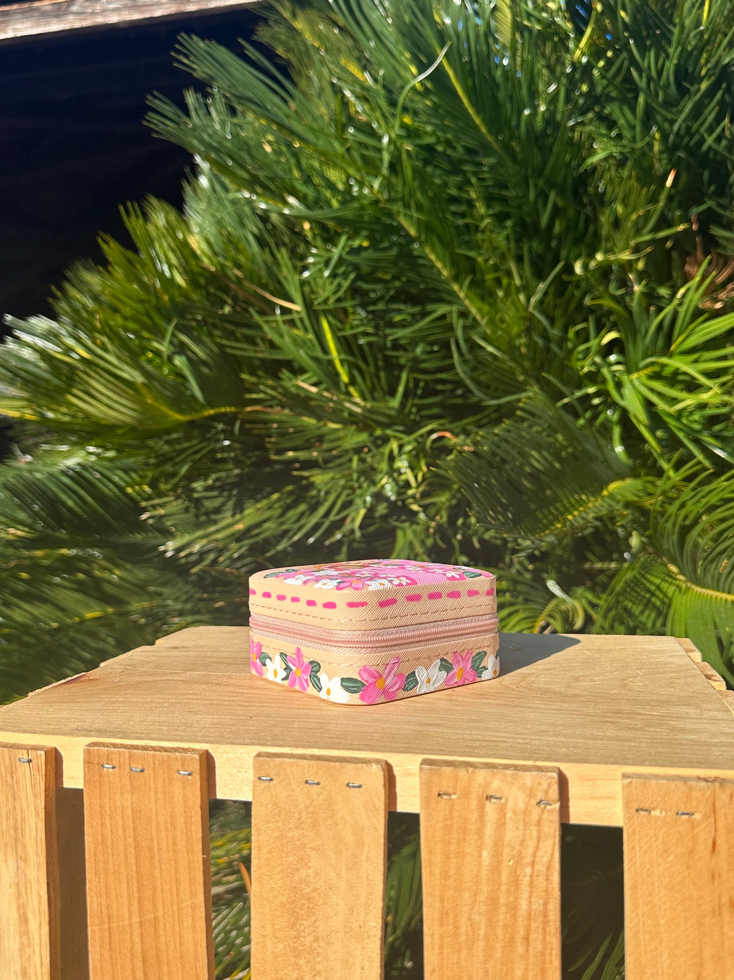 Our lady of Guadalupe jewelry box (Pink)